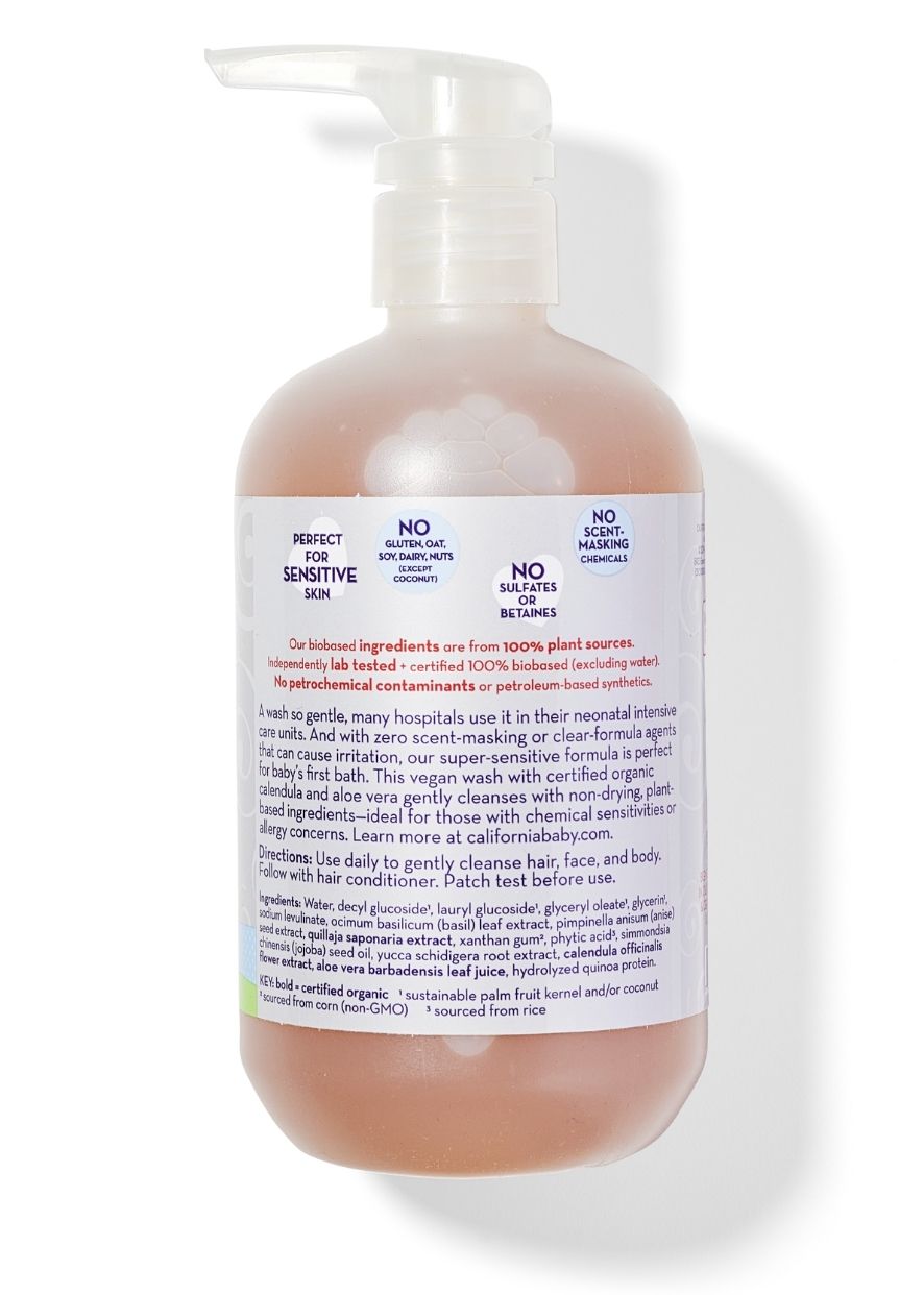 (No Fragrance) Super Sensitive™ Shampoo & Bodywash