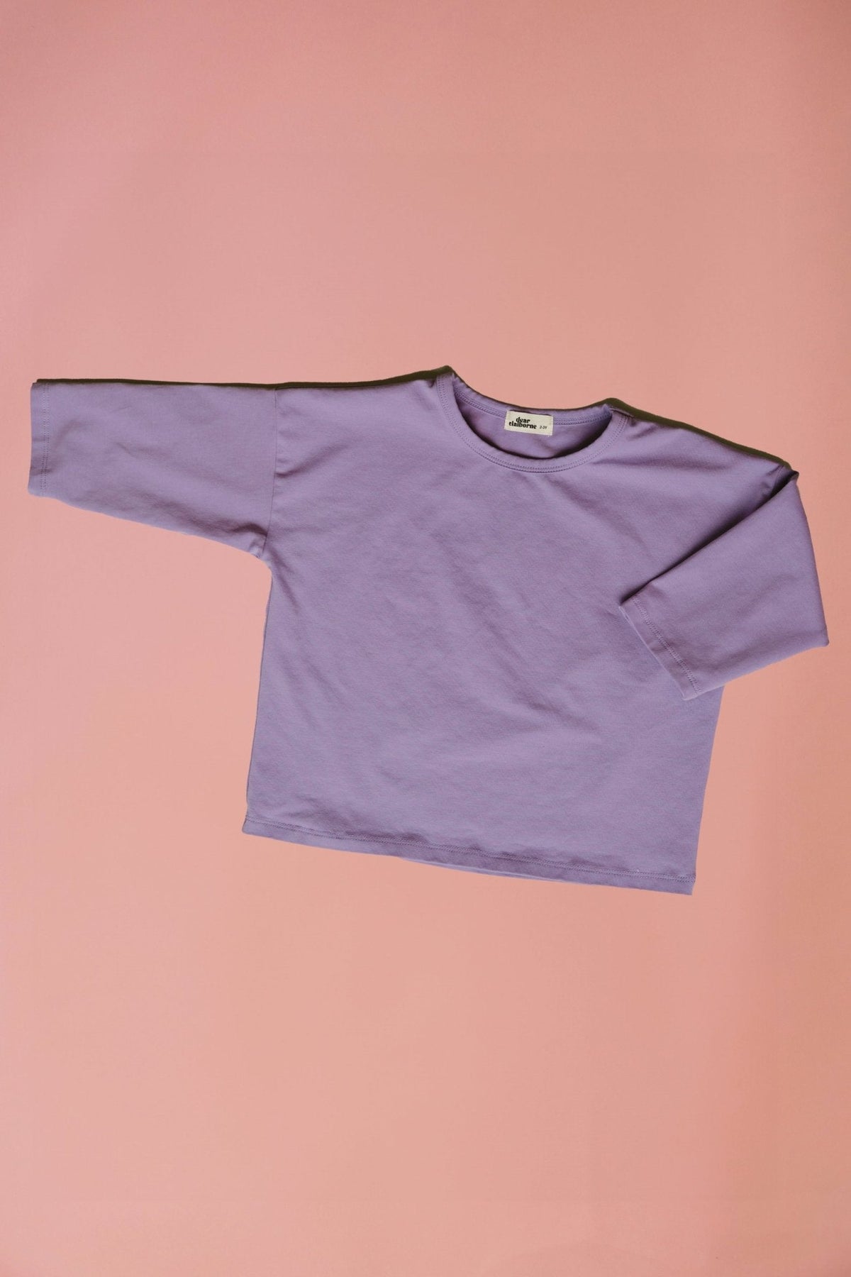 Mermaid graphic long sleeve tee lifestyle view